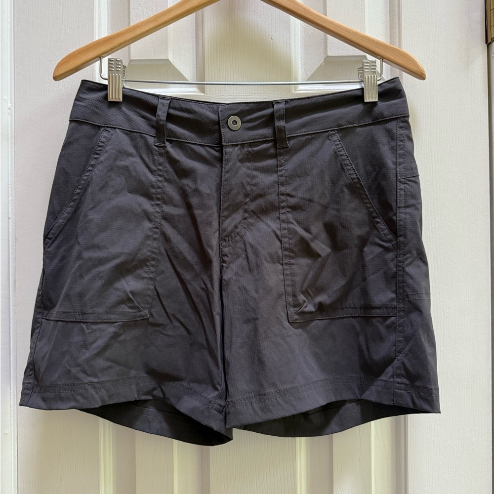 Columbia Gray Cargo Shorts Lightweight Relaxed Fit